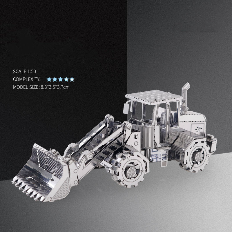 3D Three-Dimensional Metal Assembly Model