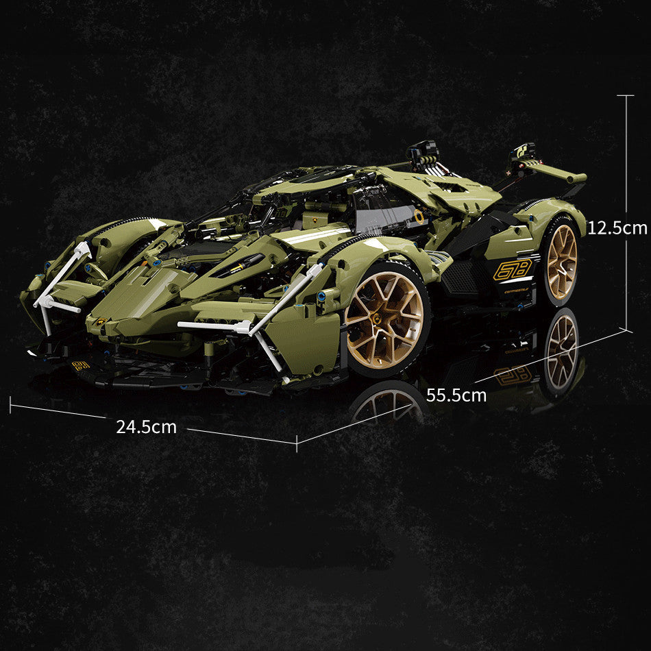 Small Particle Building Block Assembly Model Toy Decoration