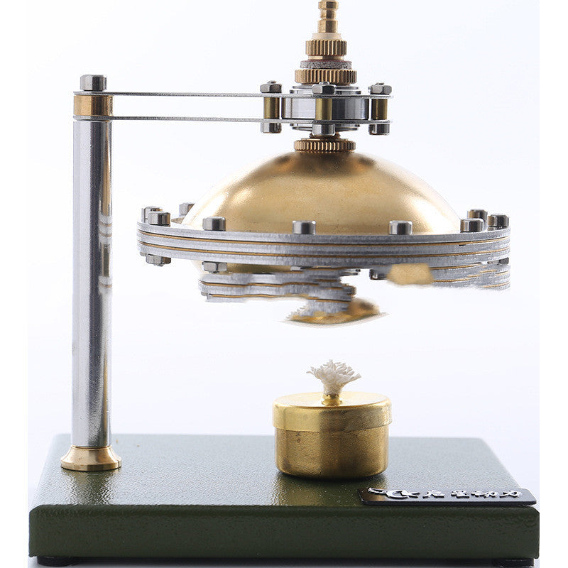 Full Metal Assembly DIY Steam Engine Flying Saucer Model