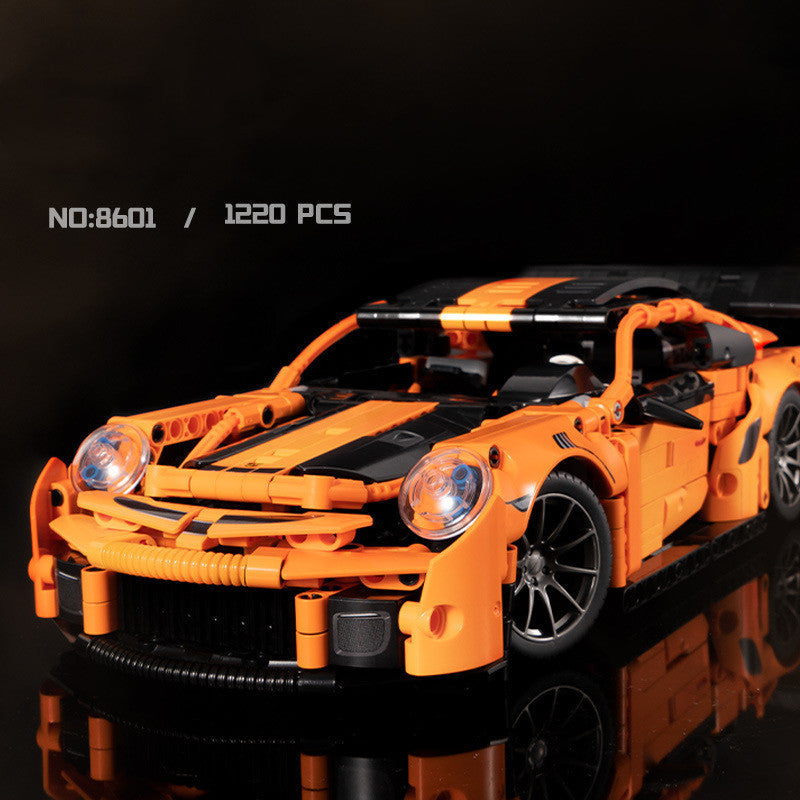 Boy Assembly Sports Car Puzzle Diy Model Building Blocks Toys