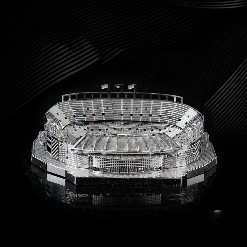 Nou Camp football stadium assembly model