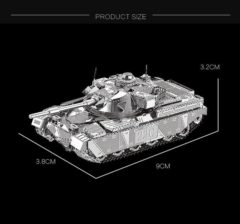 Metal Assembly Model DIY Puzzle Chiefs Tank