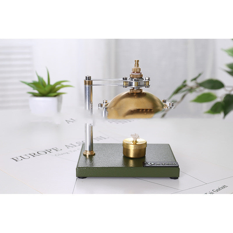 Full Metal Assembly DIY Steam Engine Flying Saucer Model