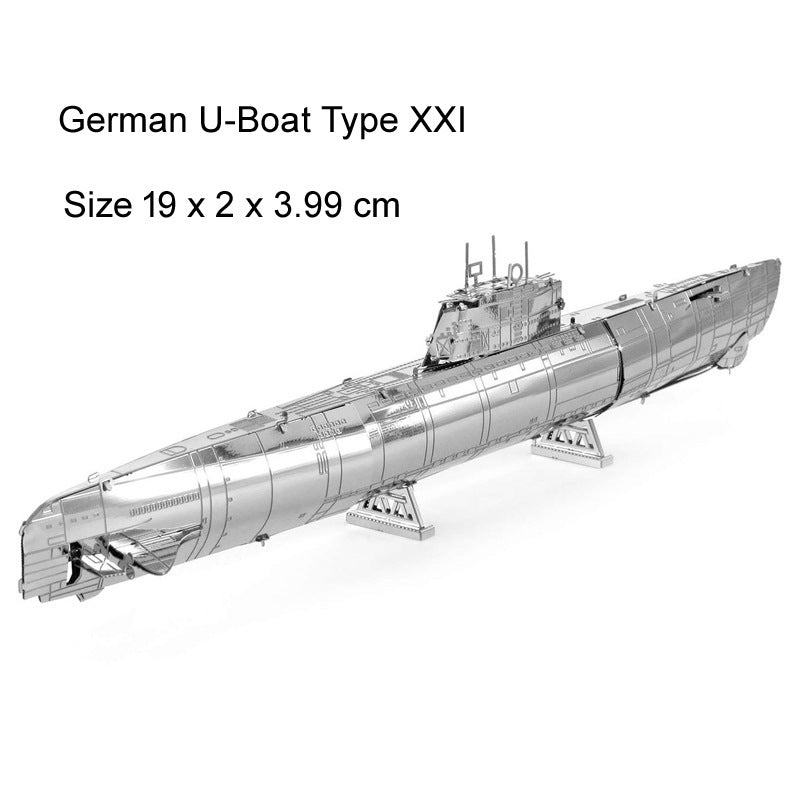 Aipin 3D Metal Assembly Model DIY Puzzle Ship Destroyer