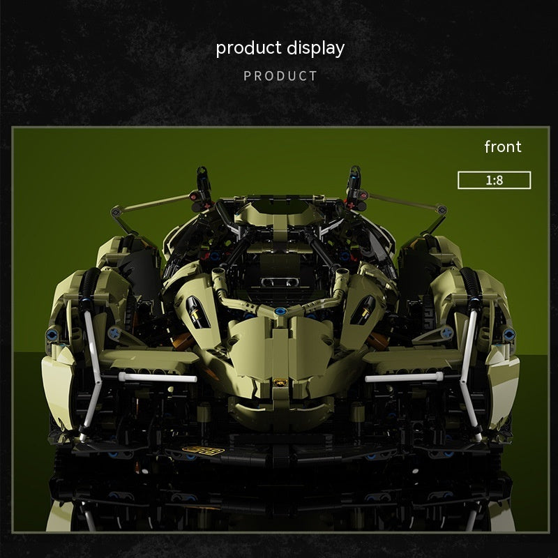 Small Particle Building Block Assembly Model Toy Decoration