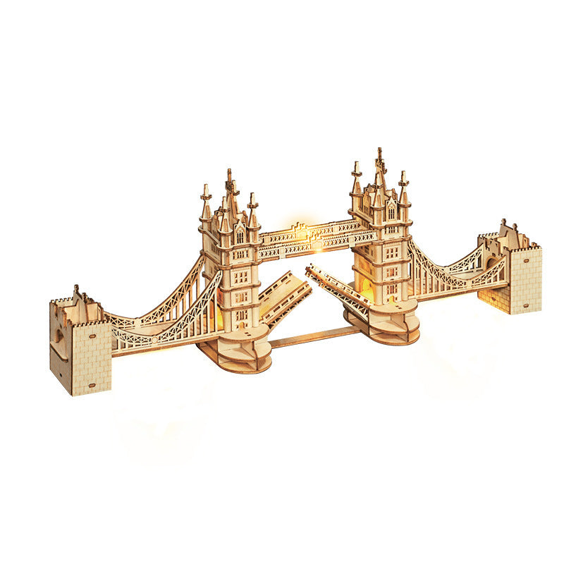 London Building Assembly Model Ornaments Diy